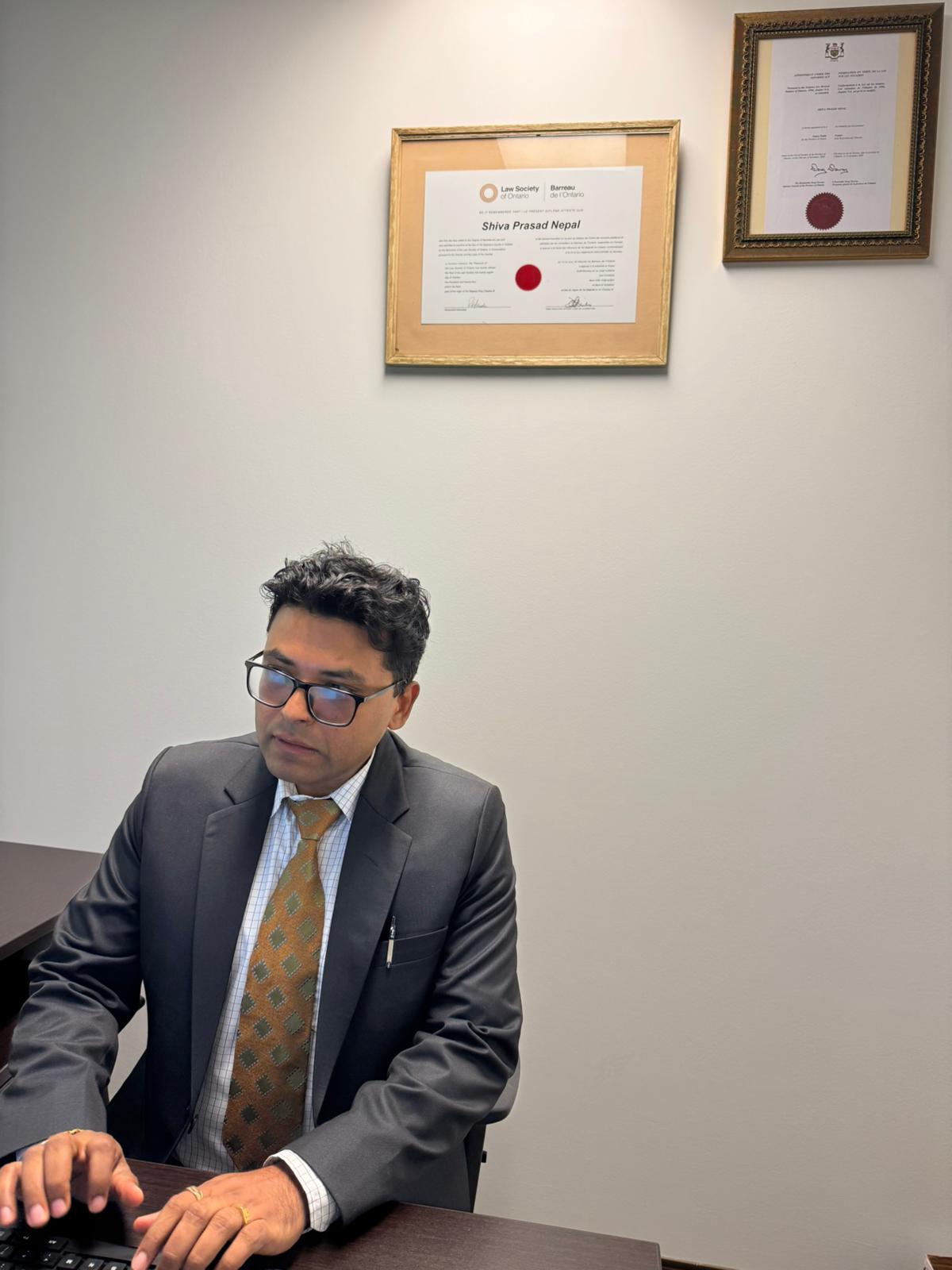 Shiva Prasad Nepal professional portrait